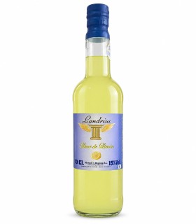 Botella de licor de limón Landrius de 70 cl