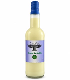 Botella de crema de mojito Landrius de 70 cl