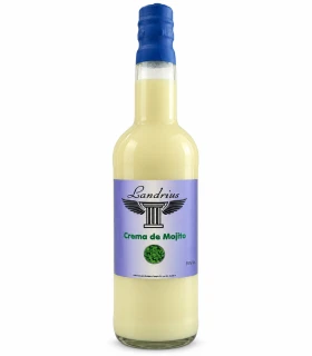 Botella de crema de mojito Landrius de 70 cl