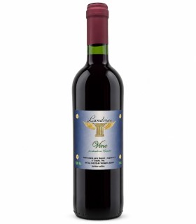 Botella de vino tinto Landrius de 75 cl