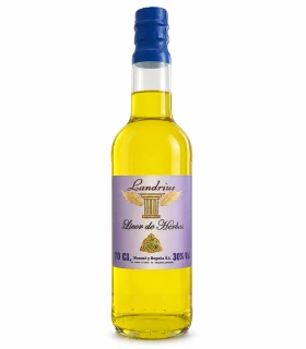 Botella de licor de hierbas Landrius de 70 cl