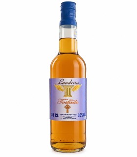 Botella de licor tostado Landrius de 70 cl