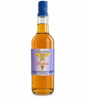 Botella de licor tostado Landrius de 70 cl