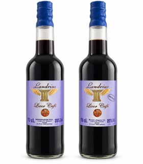 Pack Landrius con licor café y licor café descafeinado