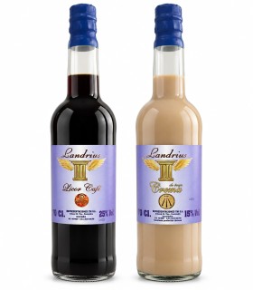Pack Landrius con licor café y crema de orujo