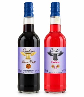 Pack Landrius con licor café y licor de piruleta