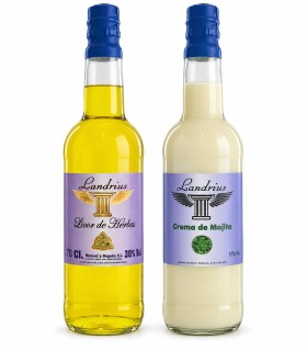 Pack Landrius con licor de hierbas y crema de mojito