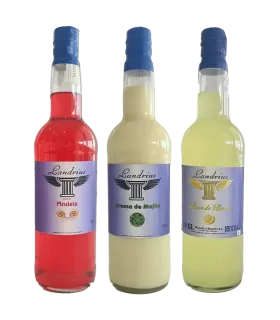 Pack Trío Licores Dulce, Crema de mojito y Cítrico – Landrius